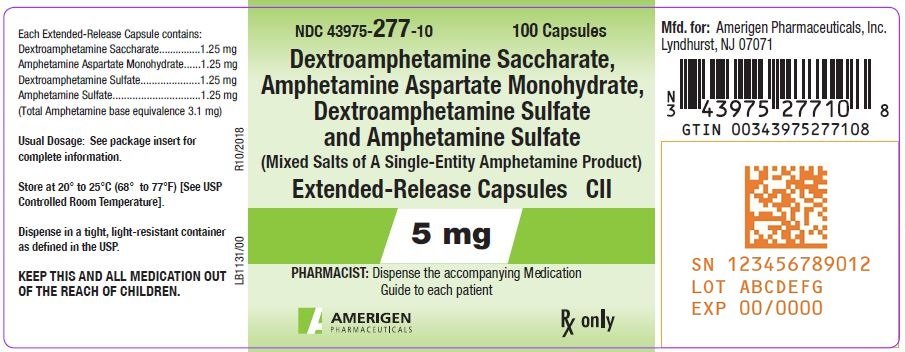 amphetamine salts er side effects
